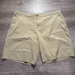 ONeill Shorts Mens 44 Beige Hyper Dry 11" Outdoor Water Resistant Board Shots